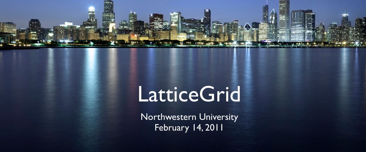 LatticeGrid Users Forum