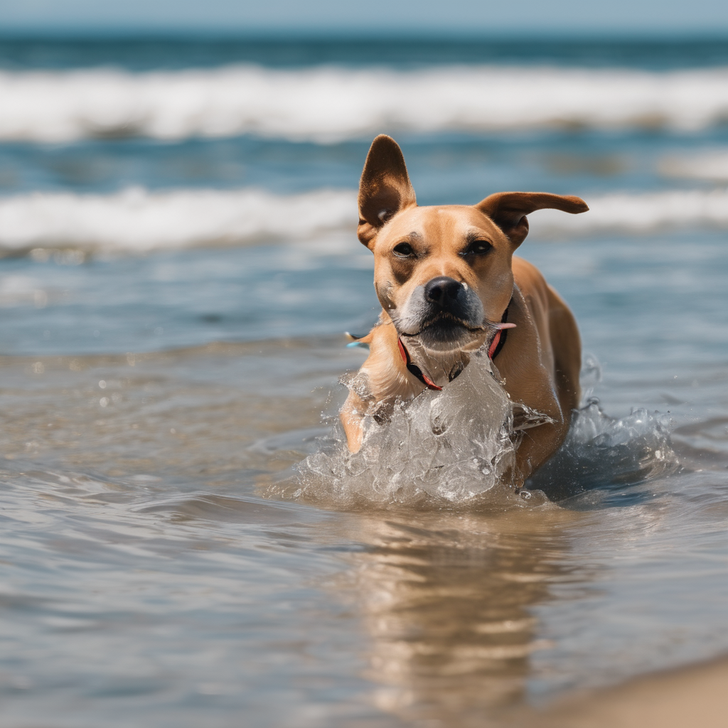 Dog is swimming in the beach_20231017-233301.png