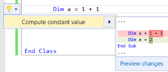 ComputeConstantValueCodeRefactoring