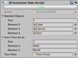 instruction state screenshot