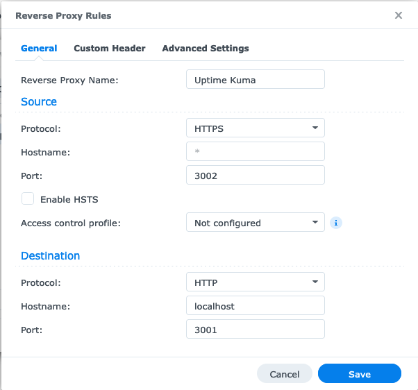 Reverse Proxy