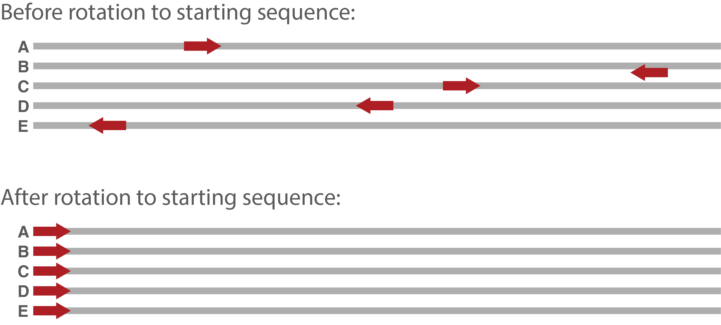 Sequence rotation